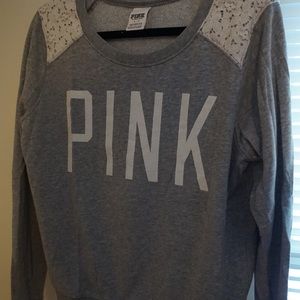 PINK Crew Neck Sweater